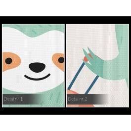 Urlopowicz Grześ - nowoczesny obraz na płótnie - 50x70 cm