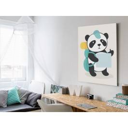 Biwakowicz Łukasz - nowoczesny obraz na płótnie - 50x70 cm