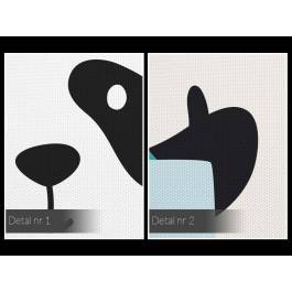 Biwakowicz Łukasz - nowoczesny obraz na płótnie - 50x70 cm