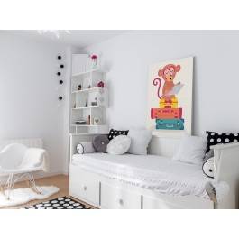 Wczasowicz Felek - nowoczesny obraz na płótnie - 50x70 cm Wczasowicz Felek - nowoczesny obraz na płótnie - 50x70 cm