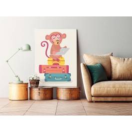 Wczasowicz Felek - nowoczesny obraz na płótnie - 50x70 cm Wczasowicz Felek - nowoczesny obraz na płótnie - 50x70 cm