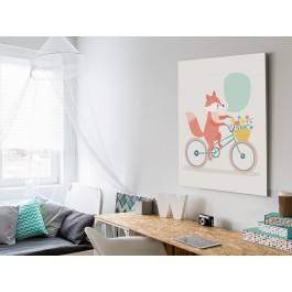 Letniczka Emilia - nowoczesny obraz na płótnie - 50x70 cm Letniczka Emilia - nowoczesny obraz na płótnie - 50x70 cm