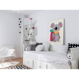 Benek zdobywca - nowoczesny obraz na płótnie - 50x70 cm