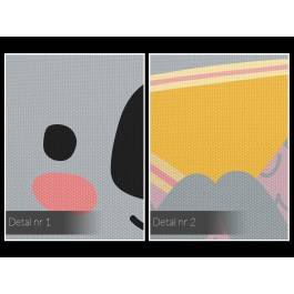 Benek zdobywca - nowoczesny obraz na płótnie - 50x70 cm