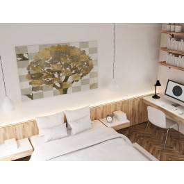 Eon - nowoczesny obraz na płótnie - 120x80 cm