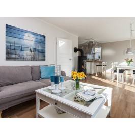 Księżycowy dryf - nowoczesny obraz na płótnie - 120x80 cm