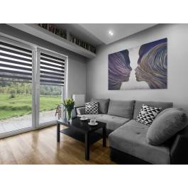 Umiłowanie - nowoczesny obraz na płótnie - 120x80 cm