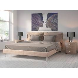 Umiłowanie - nowoczesny obraz na płótnie - 120x80 cm