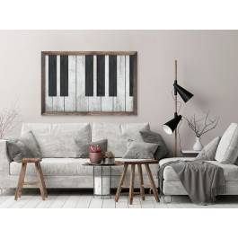 Kunsztowna uwertura - nowoczesny obraz na płótnie - 120x80 cm