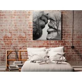 Antologia namiętności - nowoczesny obraz na płótnie - 80x80 cm