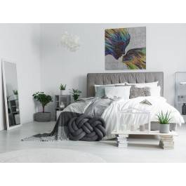 Taniec żywiołów - nowoczesny obraz na płótnie - 80x80 cm