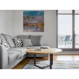 Tchnienie wolności - nowoczesny obraz na płótnie - 80x80 cm