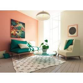 Archipelag marzeń - nowoczesny obraz na płótnie - 80x80 cm