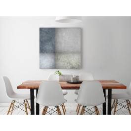 Perfekcyjna niedoskonałość - nowoczesny obraz na płótnie - 80x80 cm