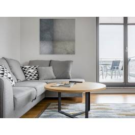 Perfekcyjna niedoskonałość - nowoczesny obraz na płótnie - 80x80 cm