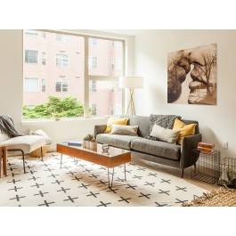 Antologia intymności - nowoczesny obraz na płótnie - 80x80 cm