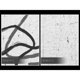 Pętla egzystencji - nowoczesny obraz na płótnie - 80x80 cm