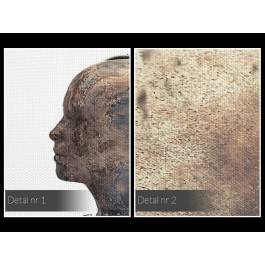 Metafizyka miłości - nowoczesny obraz na płótnie - 80x80 cm