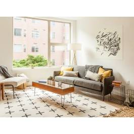 Uciekające myśli - nowoczesny obraz na płótnie - 80x80 cm