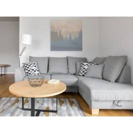 Serce Skandynawii - nowoczesny obraz na płótnie - 80x80 cm Serce Skandynawii - nowoczesny obraz na płótnie - 80x80 cm