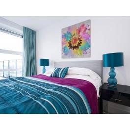 Wolta - nowoczesny obraz na płótnie - 80x80 cm