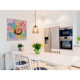 Wolta - nowoczesny obraz na płótnie - 80x80 cm