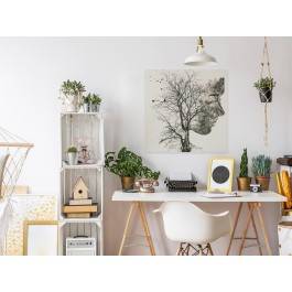 Kiełkujące idee - nowoczesny obraz na płótnie - 80x80 cm