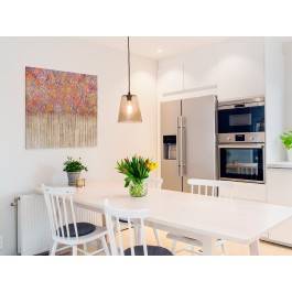 Ambiwalencja uczuć - nowoczesny obraz na płótnie - 80x80 cm