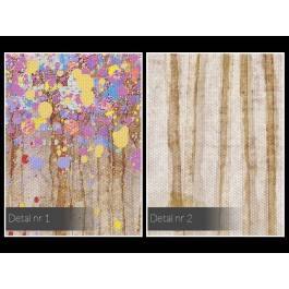 Ambiwalencja uczuć - nowoczesny obraz na płótnie - 80x80 cm