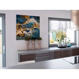 Półwysep nadziei - nowoczesny obraz na płótnie - 80x80 cm