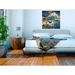 Półwysep nadziei - nowoczesny obraz na płótnie - 80x80 cm