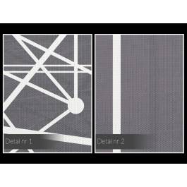 Trajektoria losu - nowoczesny obraz na płótnie - 80x80 cm Trajektoria losu - nowoczesny obraz na płótnie - 80x80 cm