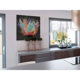 Niepokorny - nowoczesny obraz na płótnie - 80x80 cm