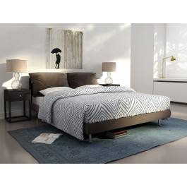 Miłosna enklawa - nowoczesny obraz na płótnie - 80x80 cm