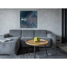 Źródło dynamizmu - nowoczesny obraz na płótnie - 80x80 cm