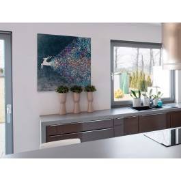 Źródło dynamizmu - nowoczesny obraz na płótnie - 80x80 cm