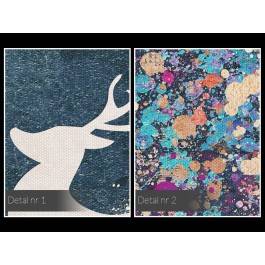 Źródło dynamizmu - nowoczesny obraz na płótnie - 80x80 cm