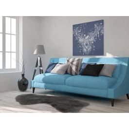 Łapacz snów - nowoczesny obraz na płótnie - 80x80 cm Łapacz snów - nowoczesny obraz na płótnie - 80x80 cm
