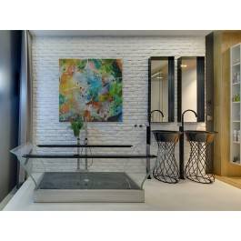 Exodus - nowoczesny obraz do salonu - 80x80 cm