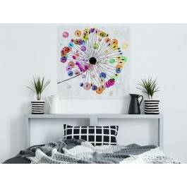 Podmuch radości - nowoczesny obraz na płótnie - 80x80 cm