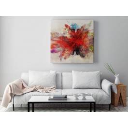 W objęciach Morfeusza - nowoczesny obraz na płótnie - 80x80 cm