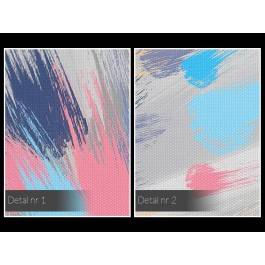 Rozpromieniony - nowoczesny obraz do sypialni - 120x80 cm