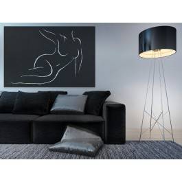 Akt kobiecości - nowoczesny obraz do sypialni - 120x80 cm Akt kobiecości - nowoczesny obraz do sypialni - 120x80 cm