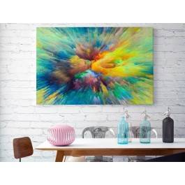 Akt ekstazy  - nowoczesny obraz do salonu - 120x80 cm