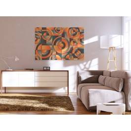 Machineria - nowoczesny obraz na płótnie - 120x80 cm Machineria - nowoczesny obraz na płótnie - 120x80 cm