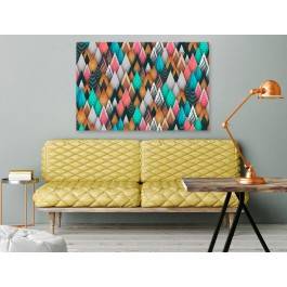 Spichlerz marzeń - nowoczesny obraz na płótnie - 120x80 cm