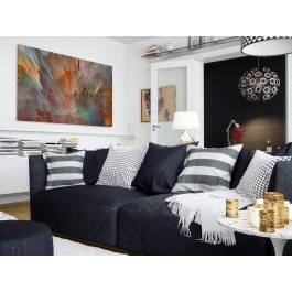 Meteoria  - nowoczesny obraz do salonu - 120x80 cm