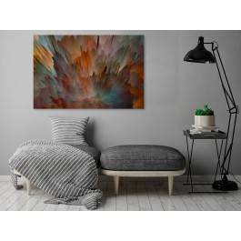 Meteoria  - nowoczesny obraz do salonu - 120x80 cm