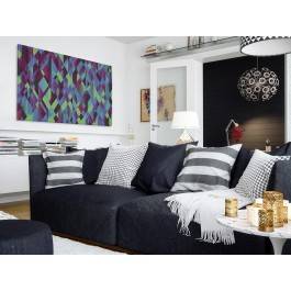 Kwestia interpretacji - nowoczesny obraz do salonu - 120x80 cm