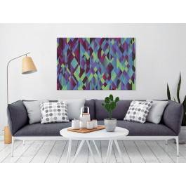 Kwestia interpretacji - nowoczesny obraz do salonu - 120x80 cm